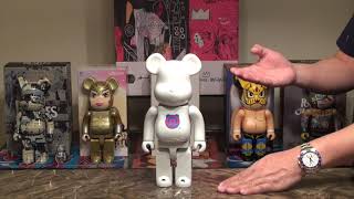 Bearbrick / BE@RBRICK 1st Model White Chrome 20th Anniversary *COLLECTIBLE*