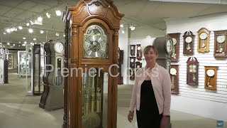 Why is this Howard Miller grandfather clock unique?