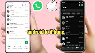 Cara memindahkan WhatsApp dari android ke iPhone tanpa hilang chat