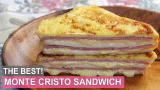 EASY MONTE CRISTO SANDWICH | HUNGRY MOM COOKING
