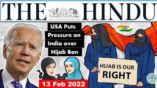 13 February 2022 | The Hindu Newspaper analysis | Current Affairs 2022 #upsc #IAS #EditorialAnalysis