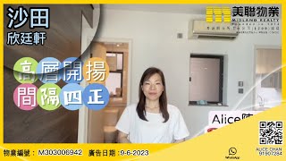 {沙田欣廷軒}美聯物業代理ALICE CHAN帶你睇 四通八達, 豪華會所, 山景開揚, 有匙