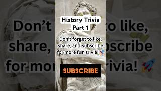 Only 5% Can Ace This History Trivia! 🤯 | Mind-Blowing History Quiz