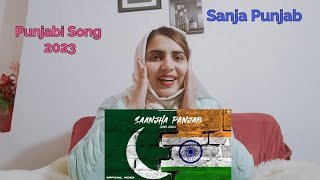 Pakistani React To Saanjha Panjab | Jenny Johal |New Punjabi Song | Bubli Punjabi Reaction | Punjabi