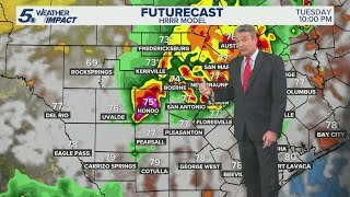 Stormy weather expected to return Tuesday | KENS 5 Weather Impact Forecast