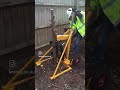 Removing Tree Stumps with Fence Master 🌳