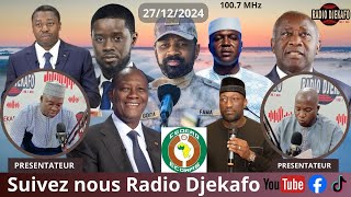 RADIO DJEKAFO 27 DECEMBRE BOUA DIABATE ET BOUBACAR TRAORE