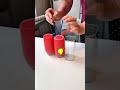 straw physics trick how to move juice between glasses 🧪 physicshack liquidexperiment viralshorts