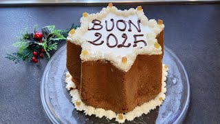 TORTA DI CAPODANNO 2025✨️Una stella golosa!facilissima e buonissima 😋