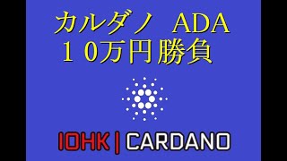 【カルダノADA 10万円勝負！】20190330 　第4話 　開いた口がふさがらないの巻 106,218円（+6.2％）