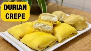 Easy DURIAN CREPE recipe