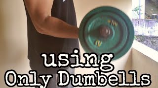 Biceps workout at home with Only Dumbbells Kerala Style