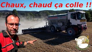 Epandage de chaux, ensilage et tout le monde à l'ombre N°183