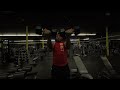 arms and shoulders day workout vlog 1