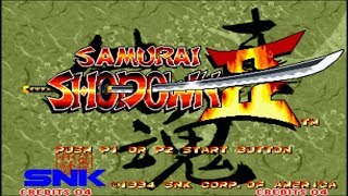 Samurai Shodown II - 刺青 (Ciqing) VS 倒骑 (Dao qi)