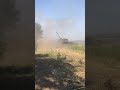 Ukrainians forces are firing from a 155-mm howitzer PzH 2000 #ukraine #war