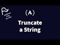 [STEP BY STEP] FreeCodeCamp - Truncate a String