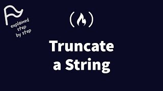 [STEP BY STEP] FreeCodeCamp - Truncate a String