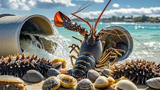 Xiaozhang Rushes To The Sea To Get Goods Constantly, Abalone And Sea Cucumber Worth Thousands