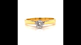 0.25 Carat Diamond Solitaire Ring