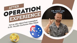 Guest from Australia Shares Experience After Operation IV / Robotic DHI Hair Transplant