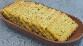 Perfect Cracker Recipe ! Easy and Delicious ! Saltine crackers with green Onion