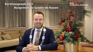 Kersttoespraak 2021 burgemeester Sander de Rouwe