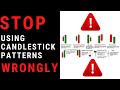 Candlestick Patterns: ⚠️STOP USING THEM WRONGLY in Forex Trading