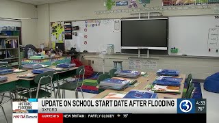 Oxford schools delayed due to flooding