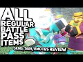 Regular Halloween 2024 Battlepass REVIEW | Skins, Emotes & Tags Showcase | Tower Defense Simulator