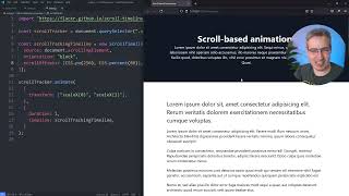 JavaScript Scroll Animation Tutorial | Web Animations API + ScrollTimeline