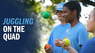 Juggling on the Quad