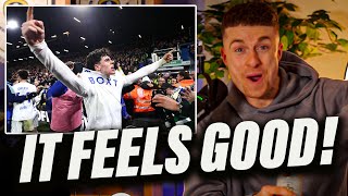 THE LEAGUE TITLE IS ON - HAHAHA! | LEEDS 3-1 LEICESTER REVIEW!