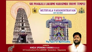 Sri Panakala Lakshmi Narasimha Swami Muthyala Vahanostam | Mangalagiri | hmtv