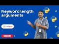 keyword variable length arguments in python | Python Tutorials - 2022 | Codegnan