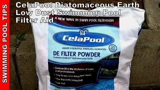 CelaPool™ Diatomaceous Earth Low Dust Swim Pool Filter Aid