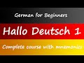 Learn german with mnemonics - Book and Course for Beginners