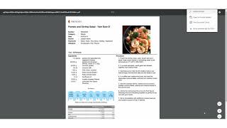 How to Print A Recipe Using Report Catalog