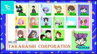 【Discord人狼】  第26回 Takahashi Corpolation -人狼支部-