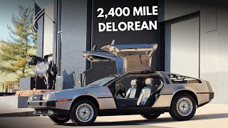 2,400-Mile 1983 DeLorean DMC-12 5-Speed | Walkaround, Cold Start, Driving | Bring-A-Trailer