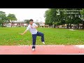 tornado kick 旋风脚 xuan feng jiao tutorial 4 basic jump kicks series kung fu wushu changquan