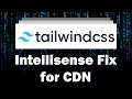 Fix Tailwind CSS IntelliSense for CDN Setup (Fast & Easy)