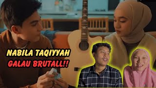 Nabila taqiyyah - Terpatah Terluka || REACTION|| Galau Brutal‼️