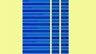 Noggin Schedule (Sunday, January 5, 2003)