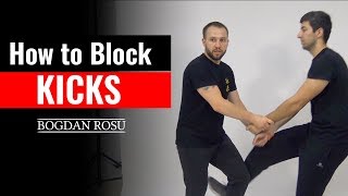 How To Block Kicks From Up Close