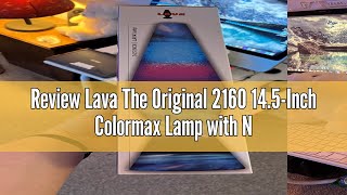 Review Lava The Original 2160 14.5-Inch Colormax Lamp with Northern Lights Decal Base