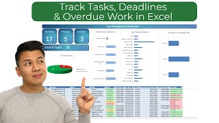 Build a Task Management Dashboard in Excel (Step by Step)