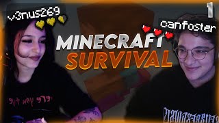 @fosteria ile Minecraft Survival #1