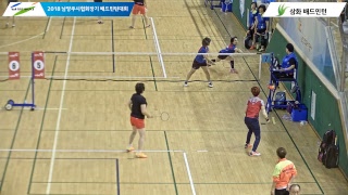 (도제원) 윤은숙/이현주 vs (송라) 박미영/박연우_여복 50대 C[2018 남양주시배드민턴협회장기 대회]