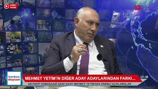 Mehmet Yetim Osmangazi'ye ne vadediyor?